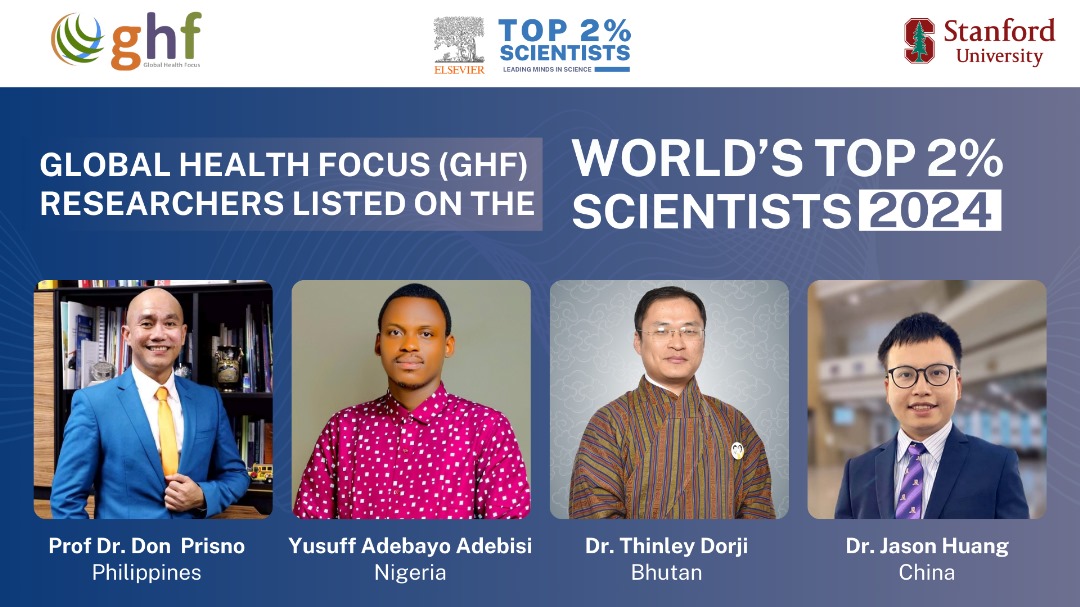 GHF Researchers Among the World’s Top 2% Scientists in 2024